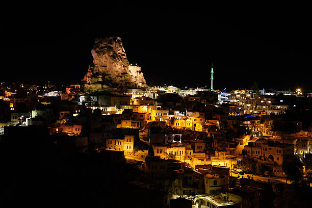 Ortahisar Town in Cappadocia, Nevsehir City, Turkiye