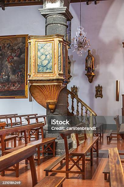 Pulpit Def Catholic Church Pulpit Traditional Preaching Platform In A Sacred ...