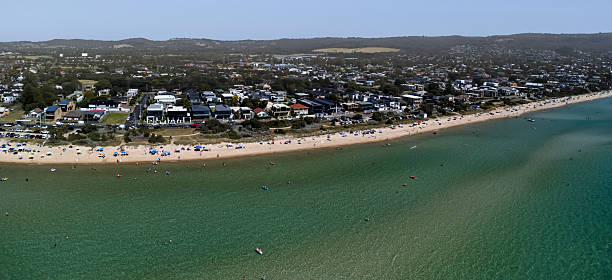 istock Safety Beach, Melbourne, Australia.  An aerial view 2210186333