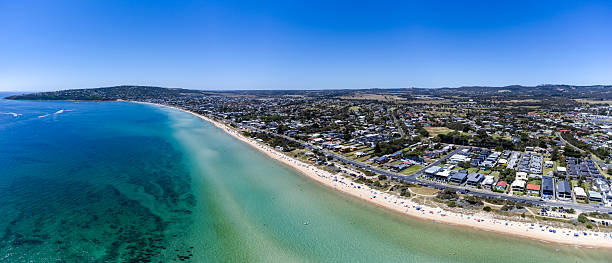 istock Safety Beach, Melbourne, Australia.  An aerial view 2210186471