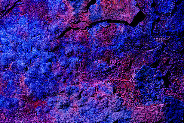 istock Vibrant Abstract Texture with Deep Purple and Blue Tones 2210196452