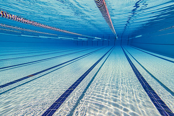 istock Sport and Recreation Swimming pool underwater background. 2210202644