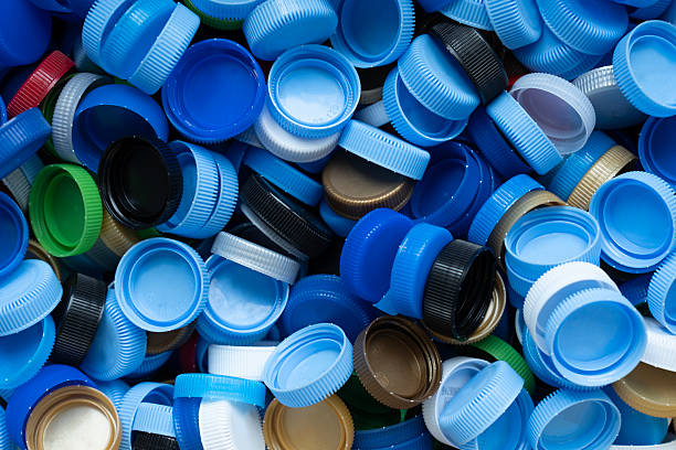 Close up plastic bottles for recycling to conserve the environment, recycling, reuse, garbage disposal, save the world concept