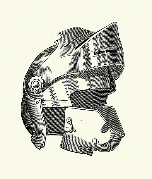 History of medieval armour, Knight helmet with visor, 16th Century