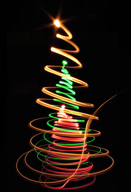 istock abstract christmas tree paint by color lights 2210213221