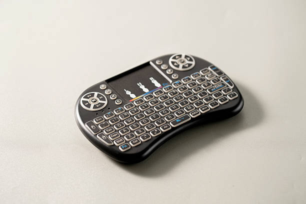 istock A remote control in the form of a keyboard to control a TV box 2210223615