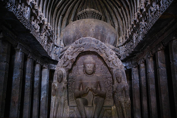 istock Ellora Caves, Architechture and Carvings. 2210225368