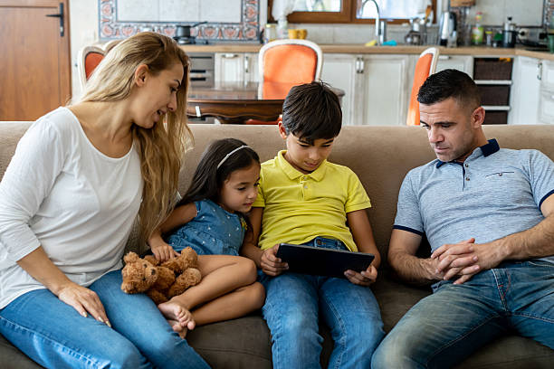 istock Young parents spending time with their children 2210226468