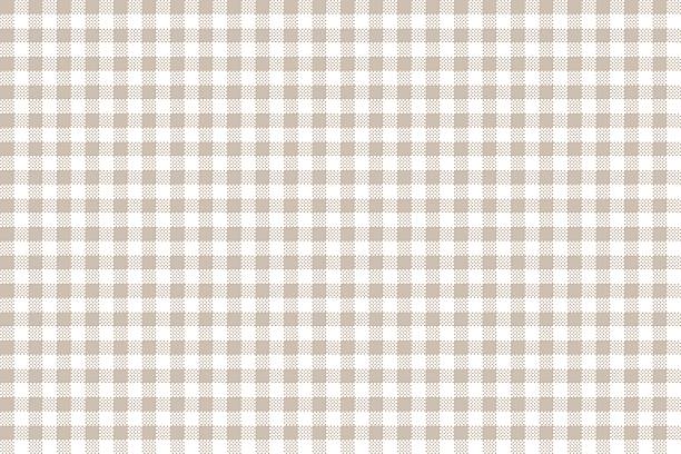 AntiqueWhite and white color plaid pattern background. plaid pattern background. Seamless pattern.