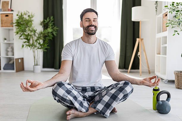 istock Serene Start to the Day with Mindful Breathing 2210234144