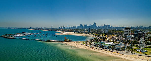 istock St Kilda & Port Melbourne Beach and Forefront 2210237395