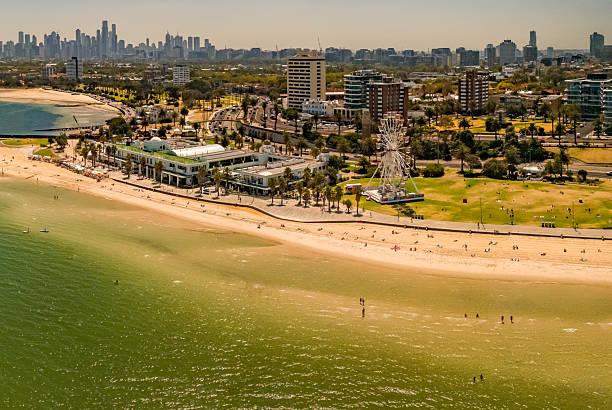 istock St Kilda & Port Melbourne Beach and Forefront 2210237413