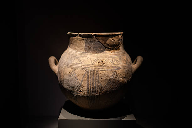 istock a large historical patterned pottery made of clay 2210242705