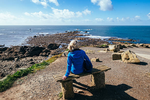 istock Lizard Point to Kynance Cove coastal walk, Cornwall, UK 2210242927