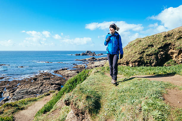 istock Lizard Point to Kynance Cove coastal walk, Cornwall, UK 2210244946