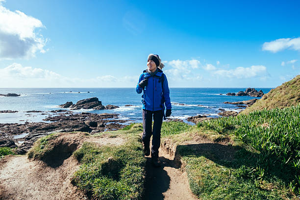 istock Lizard Point to Kynance Cove coastal walk, Cornwall, UK 2210245028