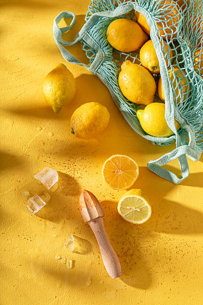 istock Fresh lemonade with mint leaves and citrus. 2210246862