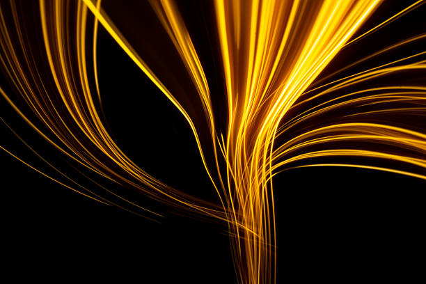 istock Abstract modern technology background. Velocity concept. Futuristic light wave of glowing lines. 2210251428