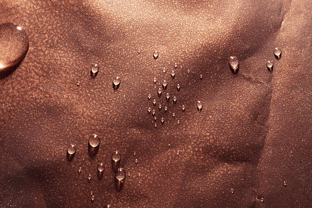 istock Detail of crumpled surface with raindrops 2210254654