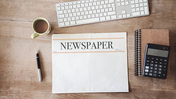 coffee and newspaper