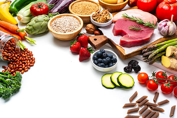 istock Composition of raw food reccomended for a healthy digestive system 2210256952