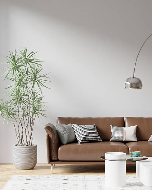 istock Interior Living Room Wall Mockup 2210257277