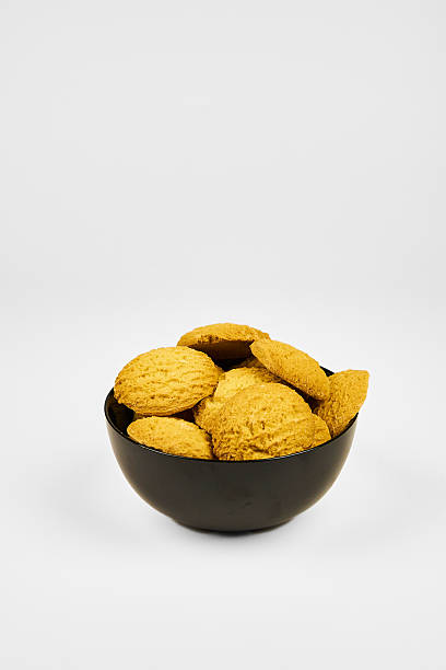 istock A plate of sugar cookies is on a white background. 2210273181