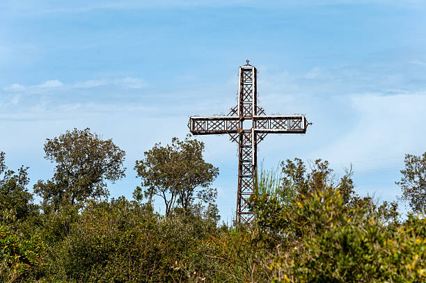 Monumental Cross of Monte Argentario in Tuscany