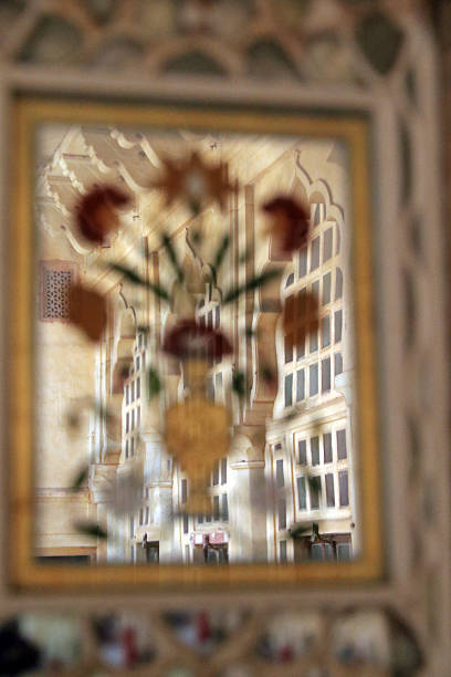 istock Decorative details in Amber Fort in Jaipur 2210289056