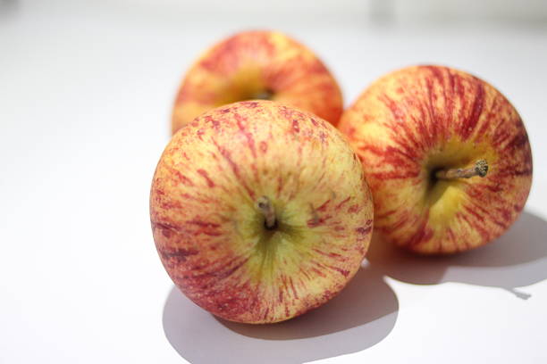 Ripe and delicious Chilean apples.