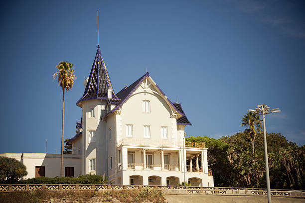 Barbot House, art nouveau building belonging to Vila Nova de Gaia Municipality, currently a culture house. Portugal.
