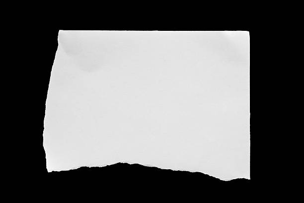 istock White ripped paper torn edges strips isolated on black background 2210300114
