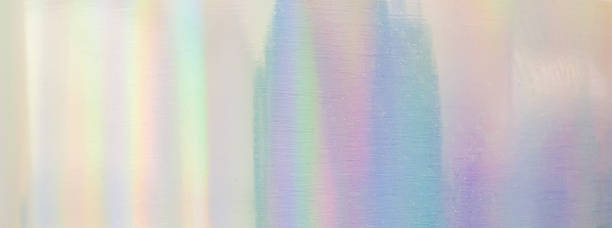istock Holographic rainbow foil iridescent texture abstract hologram background 2210300339