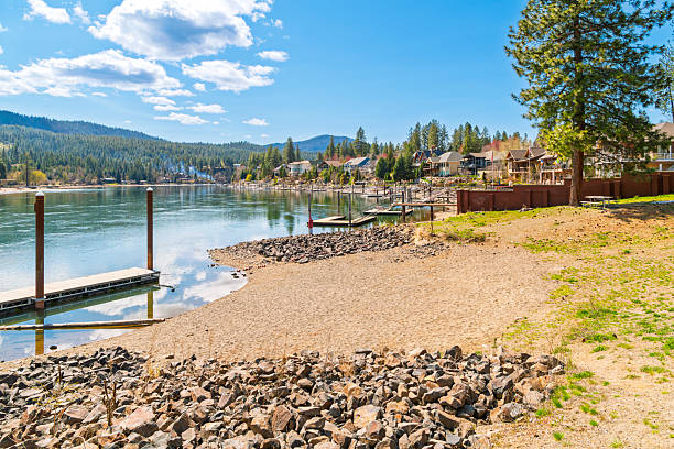istock BLM Ross Point Recreation Site and waterfront park along the Spokane River as it runs from rural Post Falls, Idaho to Coeur d'Alene Idaho at early Spring. 2210303987