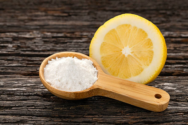 istock Baking soda with lemon - Citrus Limon 2210304381