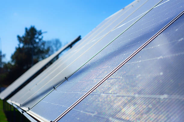istock Solar panels as alternative energy. Environmentally friendly renewable electricity. 2210309882