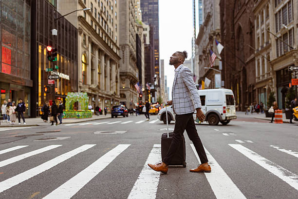 istock Urban Morning Commute with Luggage 2210311481