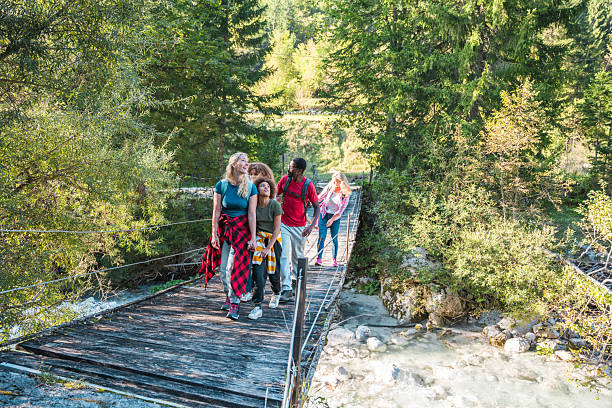 istock Diverse Family Enjoying a Nature Hike 2210311944