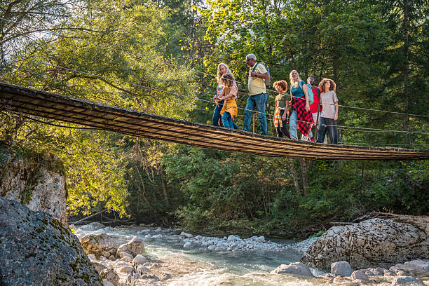 istock Multigenerational Family on Nature Hike 2210311948