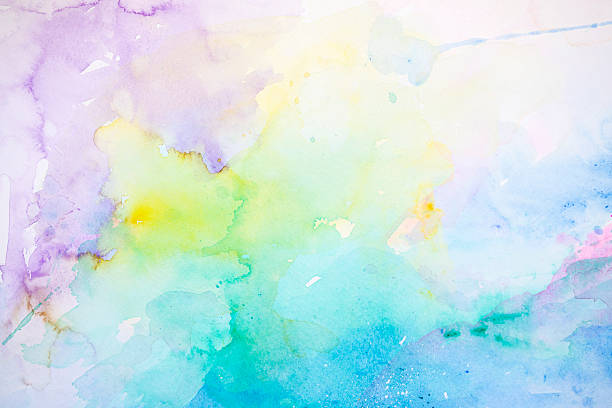 istock Abstract colorful background- blue yellow and purple 2210322623