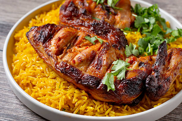 grilled half chicken entree