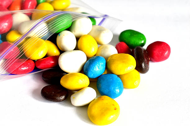 istock Dragee candies with filling 2210324347