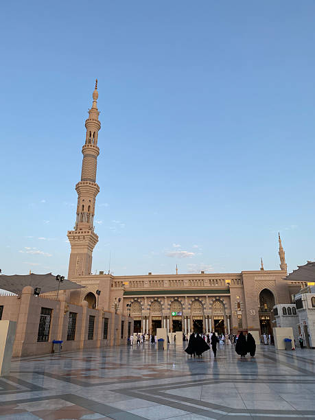 istock Peaceful Courtyard at Masjid Nabawi 2210327715