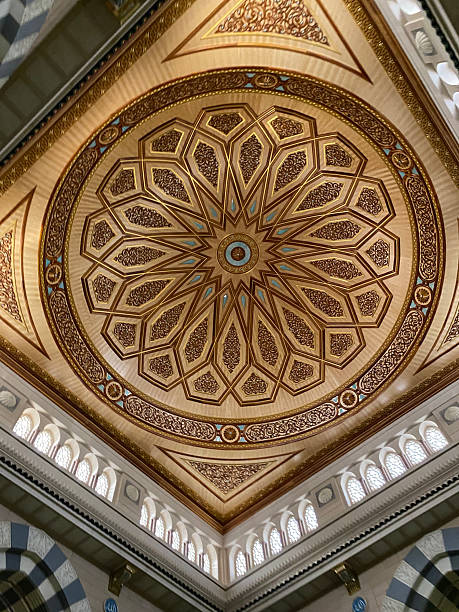 Ornate Ceiling of Masjid Nabawi