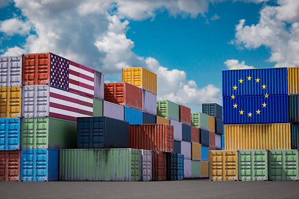istock USA - EU trade wars 2210338524