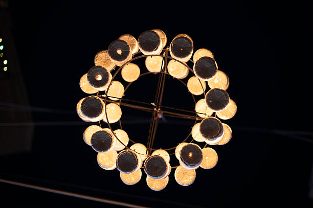 istock Candlelit Chandelier Decoration at Birgu by Candlelight 2210340280