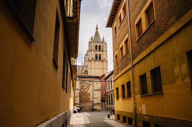 istock Street in Leon, Spain 2210342648