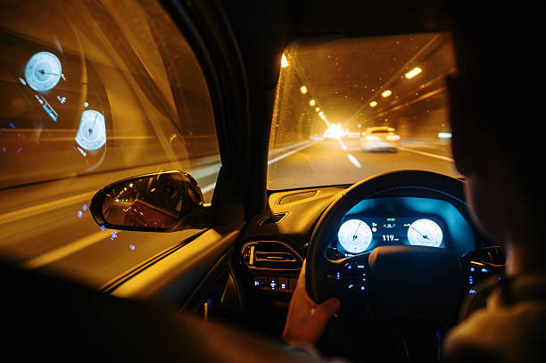 istock Driving on a highway tunnel 2210342746