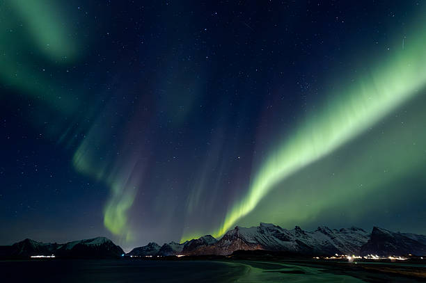 istock Northern Lights in Lofoten 2210350333