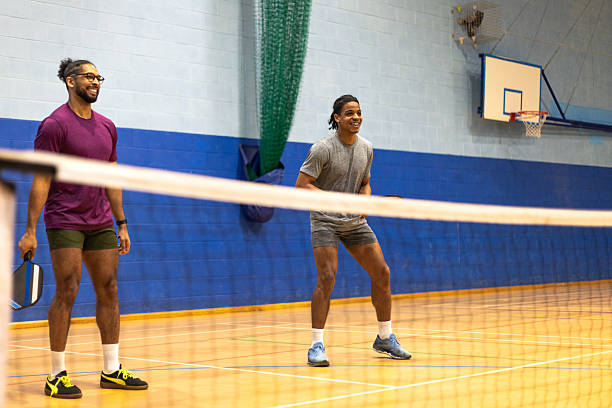 istock Waiting For A Serve in PickleBall 2210353688